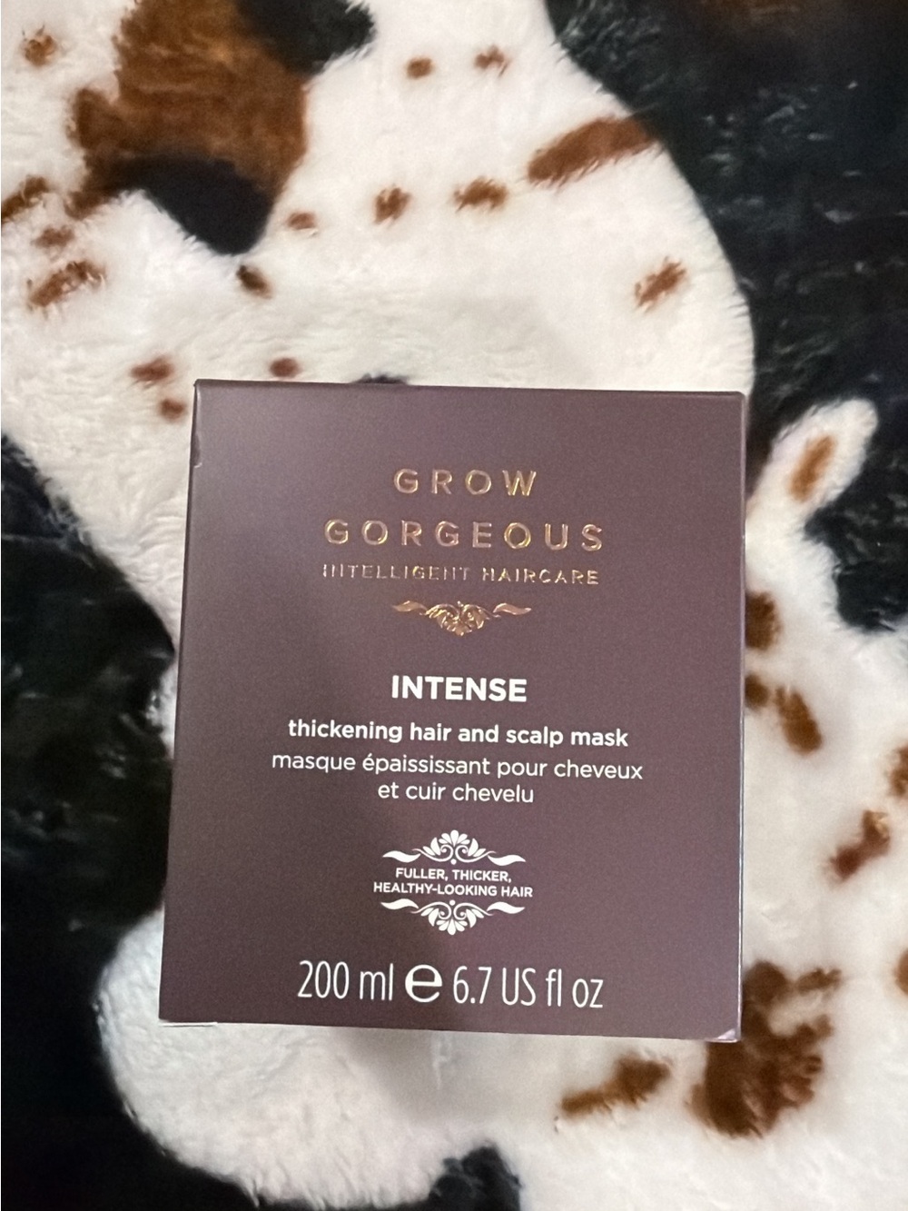 Grow gorgeous  Thickening Hair and Scalp Mask - Brown
